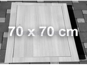DTD dvierka - rozmer - šírka x výška - 70 x 70 cm (príplatok)