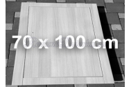 DTD dvierka - rozmer - šírka x výška - 70 x 100 cm (príplatok)