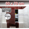 ZAVRZ Revízne dvierka š x v 60x70 cm s PUSH systémom, Kovový rám
