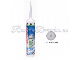 Mapei MAPESIL AC 110 silikónový tmel, protiplesňový, 310 ml, manhattan