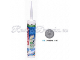 Mapei MAPESIL AC 112 silikónový tmel, protiplesňový, 310 ml, stredne šedá