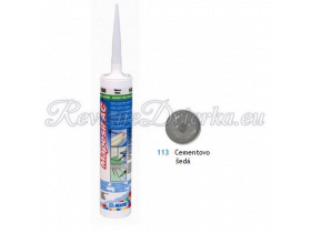 Mapei MAPESIL AC 113 silikónový tmel, protiplesňový, 310 ml, cementovo šedá