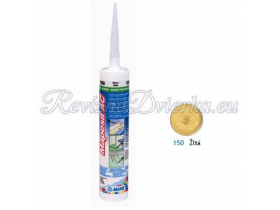 Mapei MAPESIL AC 150 silikónový tmel, protiplesňový, 310 ml, žltá